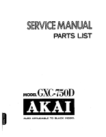 Akai GXC-750-D-Service-Manual 